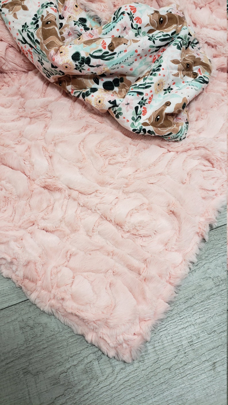 Weighted Blanket Adult Minky Blanket Fibromyalgia | Etsy