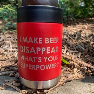 Enfriador de latas personalizado: soporte para botellas aislado de acero inoxidable grabado imagen 9