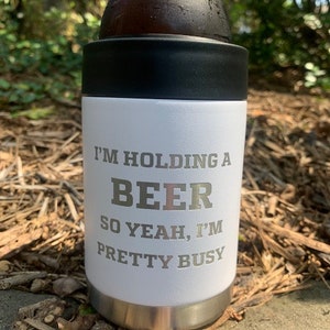 Enfriador de latas personalizado: soporte para botellas aislado de acero inoxidable grabado imagen 7