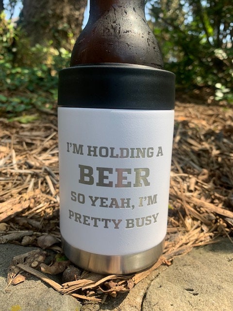 Personalized Yeti Colster, Yeti Beer, Engraved Yeti Tumbler, Beer Cooler,  Personalized Yeti, Yeti Koozie, Custom Yeti, Custom Groomsman Gift 