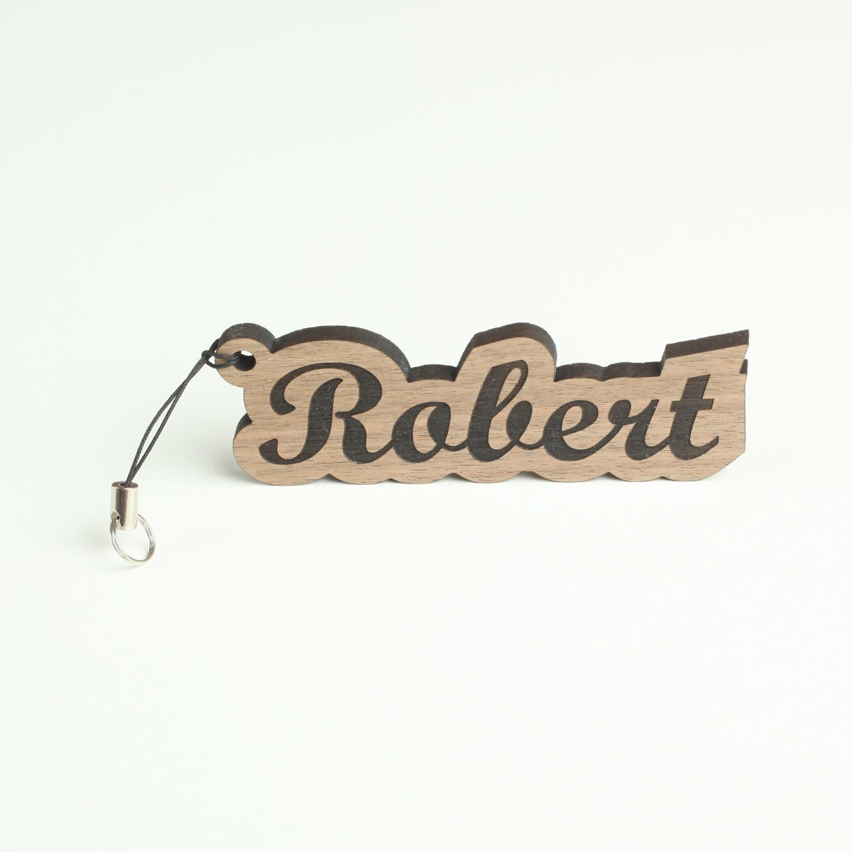 Wood Keychain Custom Wooden Key Chains Key Ring With Name
