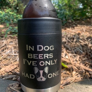 Enfriador de latas personalizado: soporte para botellas aislado de acero inoxidable grabado imagen 8