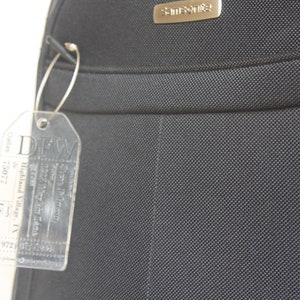 Low Profile Personalized Acrylic Luggage Tag, Acrylic Bag Tag, Travel ...