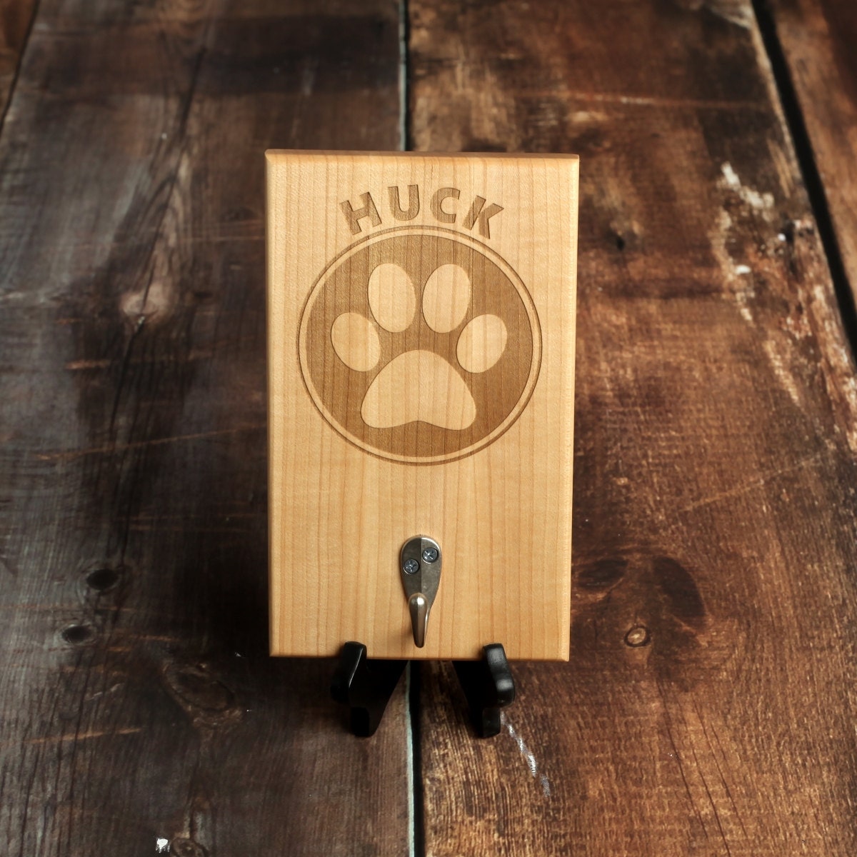 personalized dog leash holder