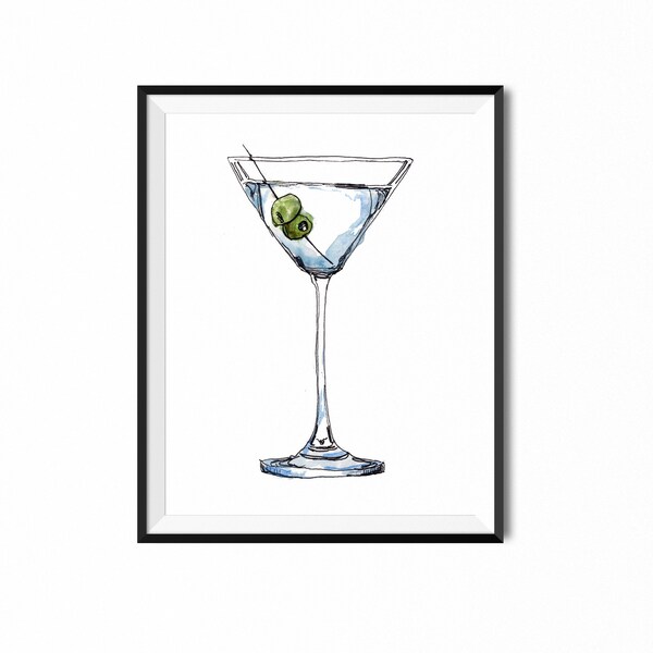 Cocktail Art Etsy