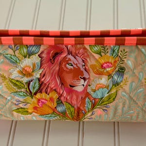 Tula Pink Fabric / Sew Together Bag / Sewing Supplies Case