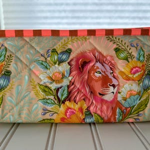 Tula Pink Fabric / Sew Together Bag / Sewing Supplies Case