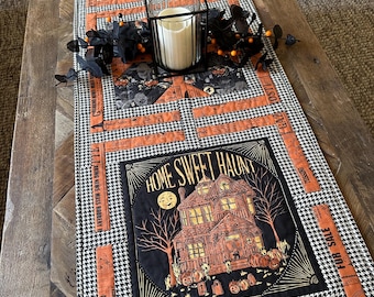 Table Runner / Halloween Table Runner, From the Home Sweet Haunt Collection by Stacy Iest Hsu