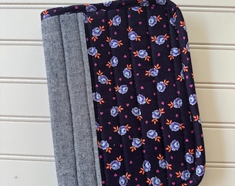 Tula Pink Fabric/ Supply Case / Passport and Travel Documents Case