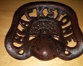 BLACKSTONE Salesman Sample Small Cast Iron Tractor Seat