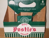1950 39 s Postie 39 s SOFT DRINKS 7oz 6 Bottle Carton