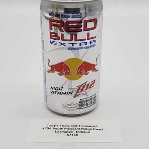 2021 Rare Red Bull Energy Drink Can Extra High Vitamin B12 Full Energy Drink 170mL from Thailand Red Bull Can Foreign Energy Drink Can