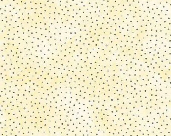 Maywood Studio - Measure Twice - Dots - Tone on Tone - 9899S - Yellow -  Sold by the Yard