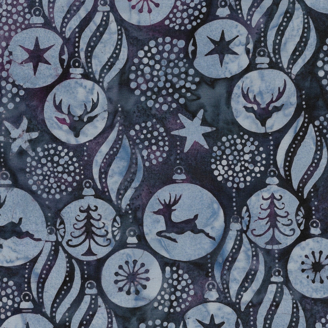 Island Batik Ornaments Christmas Batik Batik Sky - Etsy