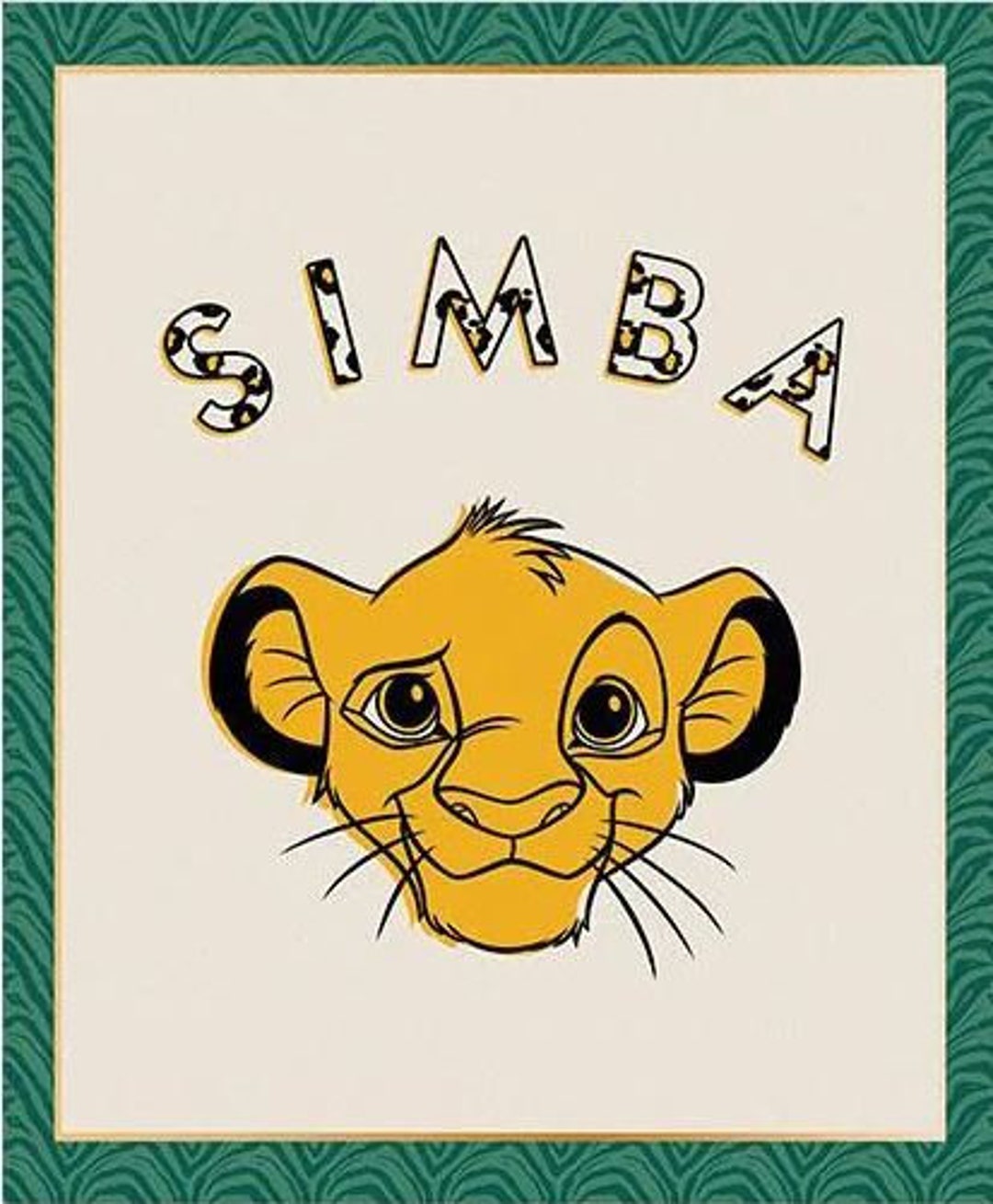 Amazon.com: The Lion King Disney Digital Cotton Print Fabric