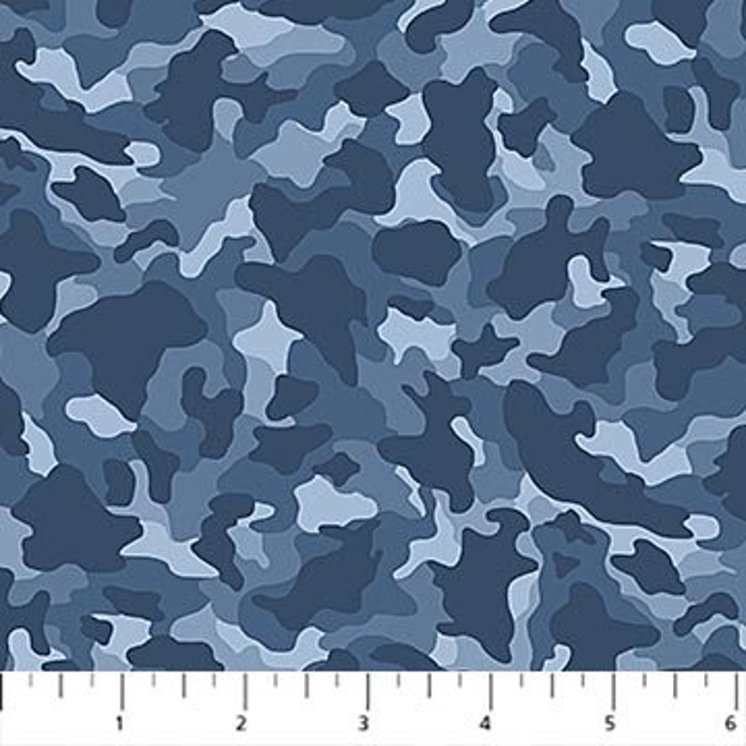 Northcott - Crazy for Camo - Naval Camo - 24241-44 - 36