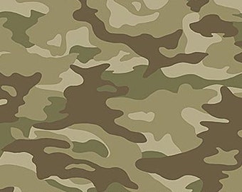 Northcott - Crazy for Camo - Basic Camo - 24238-74 - 36"x43" - Sold by the Yard