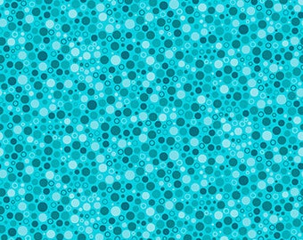 Choose your cut size. Wonky Dots- Quilting Cotton Fabric Patrick Lose Fabrics Lilac Fabric with Dots