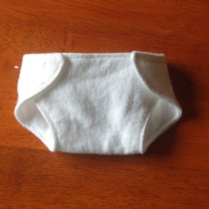Diaper &quot;Micro Niney&quot; for a silicone doll with a waist of 9-9.5 inches