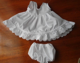 16-18 inch doll Poly Cotton blend slip set "The Unmentionables"