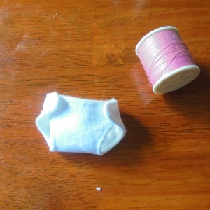 3-4 inch waist diaper &quot;Wee Bum&quot;