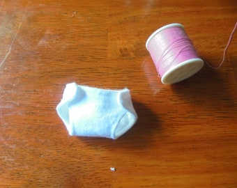 3-4 inch waist diaper "Wee Bum"