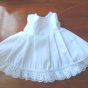 16-18 inch doll 100% Cotton "Unmentionables" fitted Slip Set image 1