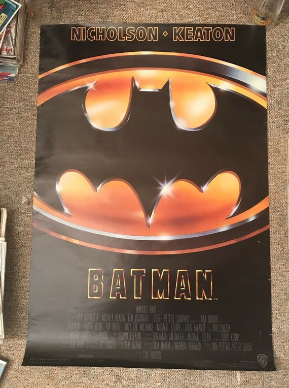 BATMAN – 1989 Movie – Original One-sheet – 27” X 39.75” – Never