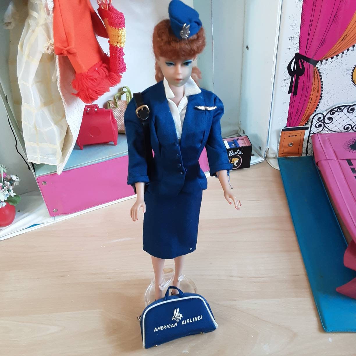1960's Barbie American Airline Outfit - Etsy