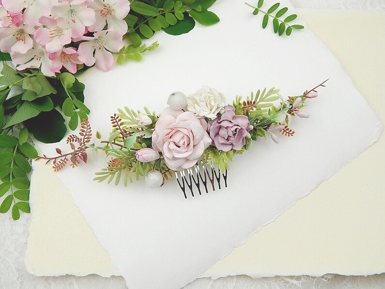 Combs Headpiece Hair adornment Flowers comb Comb roses Bridal Adornment Hair Comb Bridal Headpiece Wedding Hair accessory