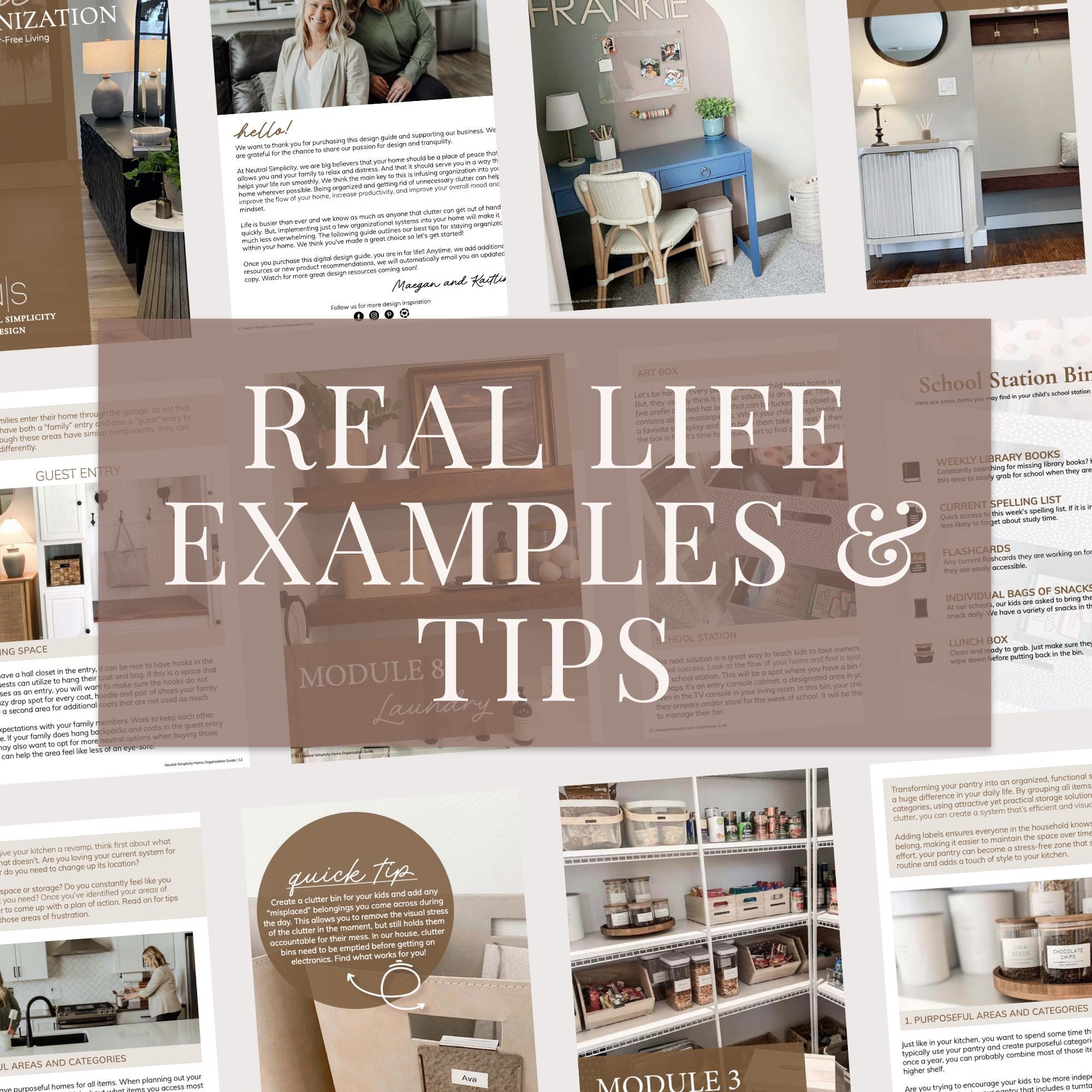 Ebook | Home Organizing Guide | INSTANT Download | Home Decluttering ...