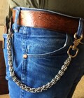Handmade heavy duty Chainmaille, Wallet chain, Stainless Steel, Fieldstone,