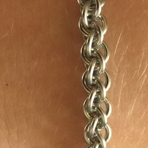 Handmade, Small JPL, Chainmaille, womens, Bracelet,