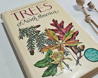 Trees of North America, Golden Book, Field Identification, hardback, 1968 edition