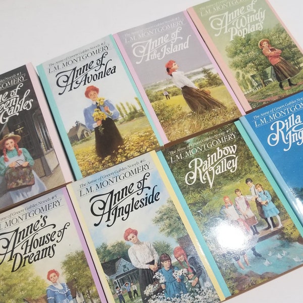 Anne of Green Gables, You Choose, Vintage Paperbacks, L. M. Montgomery, 1990s, Bantam Classic, Female heroine, Complete your collection