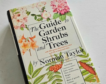 Guide to Garden Shrubs and Trees, Norman Taylor, illustrated, hardback, 1965 edition, gardening