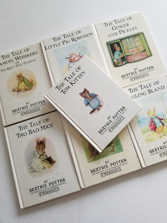 Beatrix Potter, Vintage, Mini-books, YOU Choose, Hardcover, 1980s