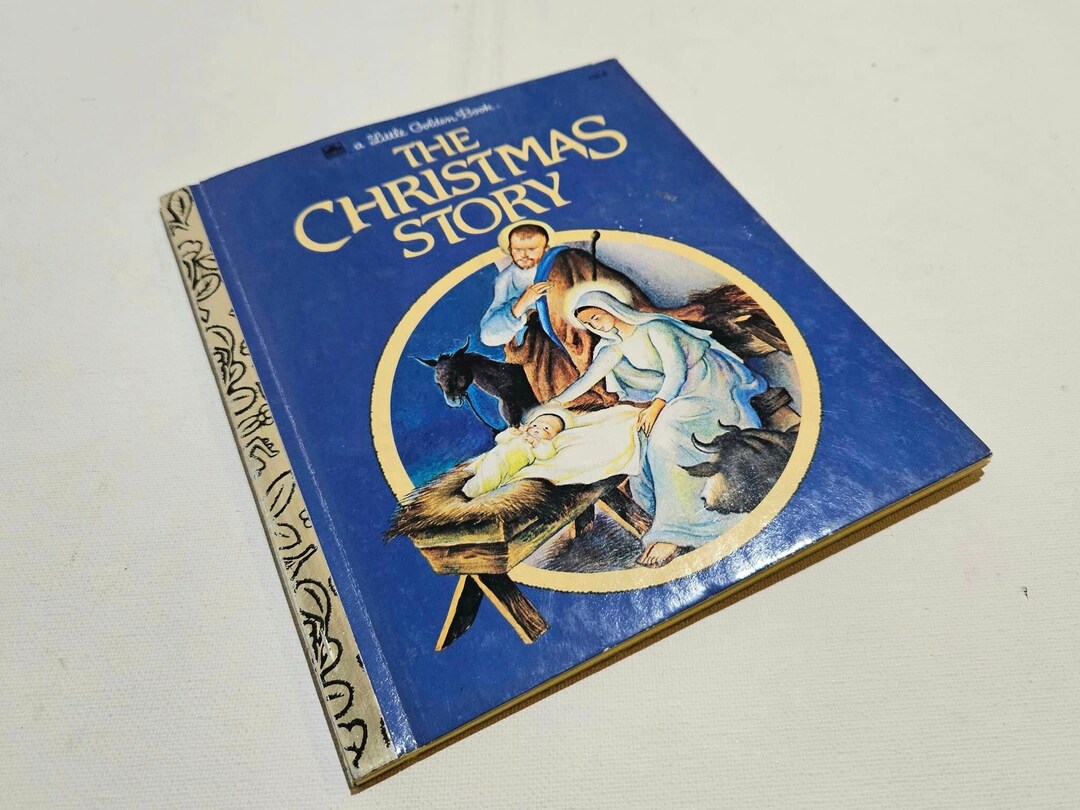 The Christmas Story, Little Golden Book, Eloise Wilkin, Children's