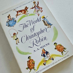 A.A. Milne, The World of Christopher Robin, Paperback, When We Were Very Young, Now We Are Six Vintage Children's Book,