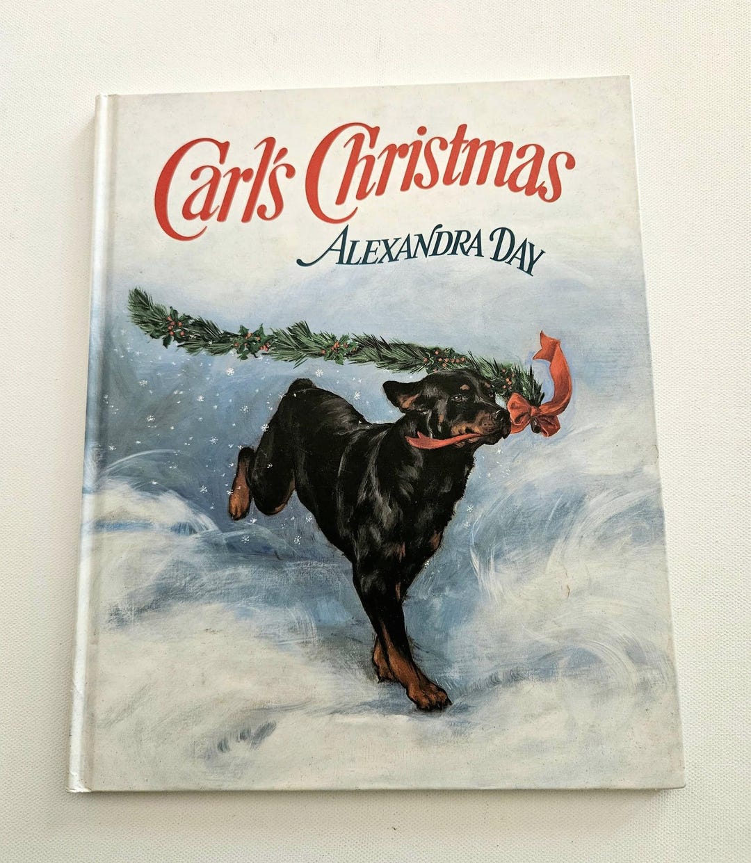Carl's Christmas: First Edition Vintage Children's Book, Rottweiler Dog ...
