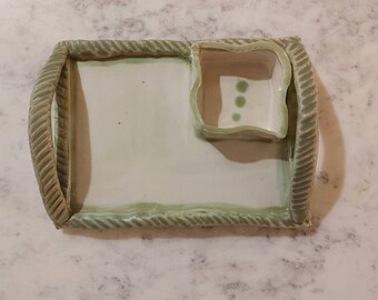 Pottery Appetizer Plate