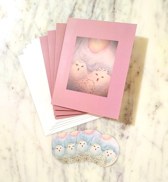 Owl Be There, Note Cards