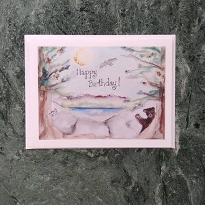 Happy Birthday Bear Card