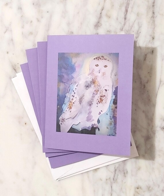 My Snowy Owl, Note Cards