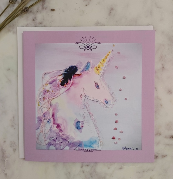Magical Unicorn Note Cards