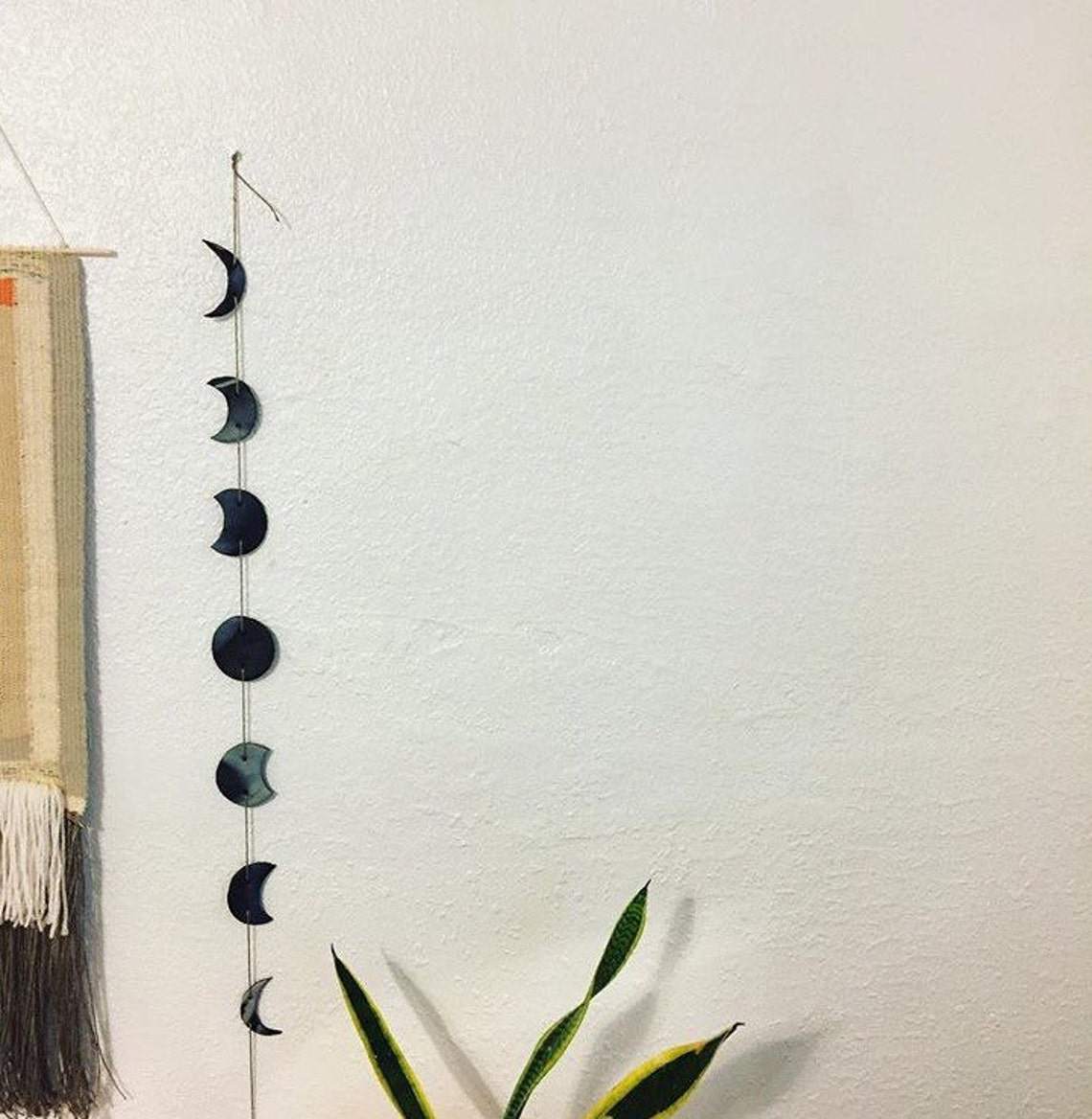 Moon Phase Wall Hanging Etsy