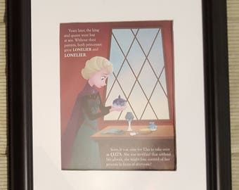 Elsa to Become Queen - Frozen - Disney - Aproximaitely 6 x 8 inches