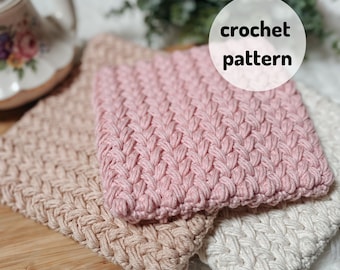 Crochet Trivet PATTERN // Coco Trivet, Crochet Potholder