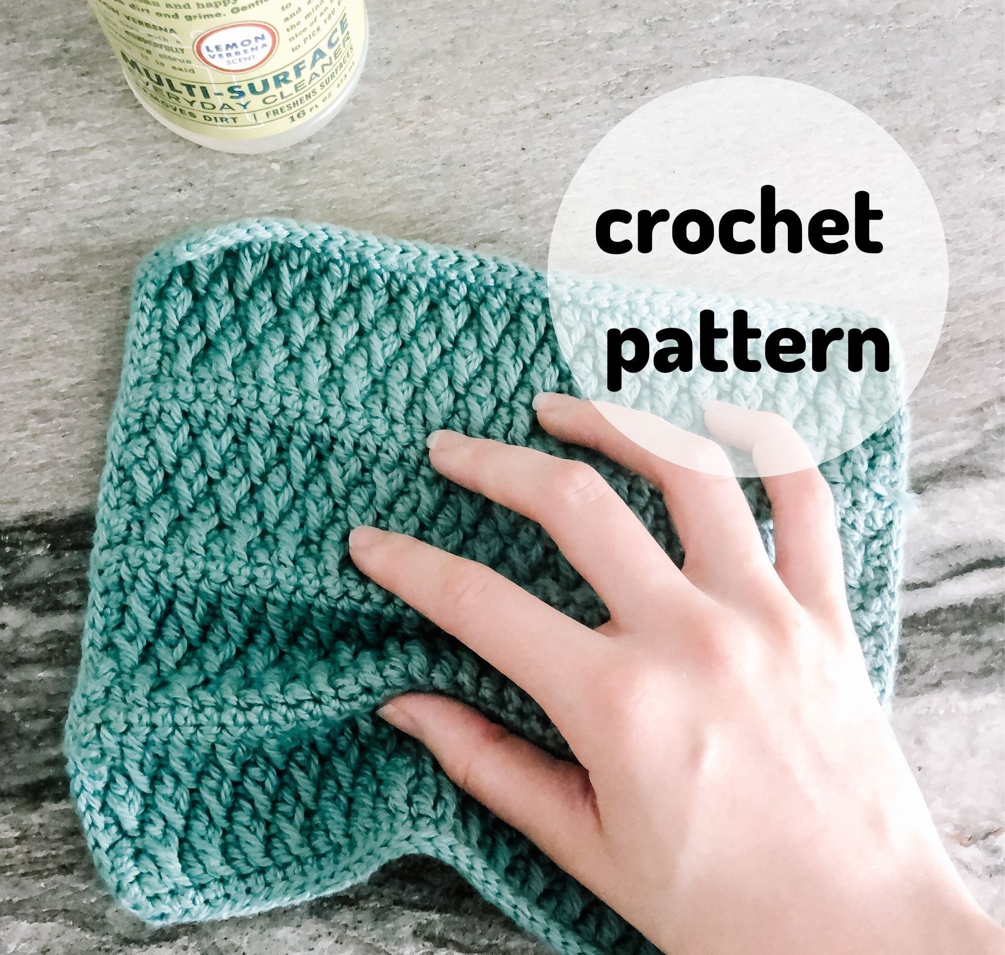 Crochet Dishcloth PATTERNS // Crochet Dishcloth, Dish Towel