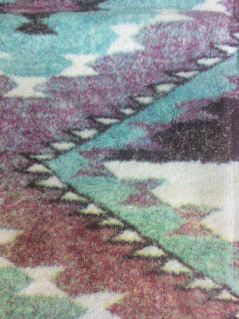 Mesa Diamonds Ivory Fresco Towels Small abath Mat